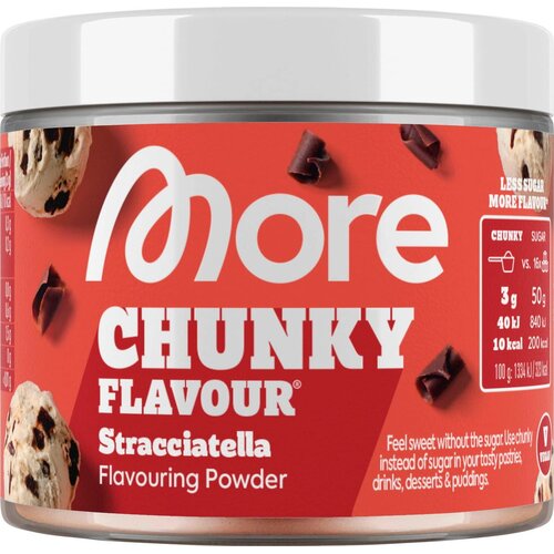 More Nutrition Chunky Flavour vegan - Stracciatella Slike