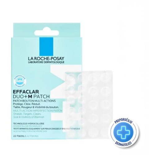 LAROCHE-POSAY La Roche-Posay effaclar duo+m vi&amp;scaron;enamenski flasteri protiv nepravilnosti 22 flastera Slike
