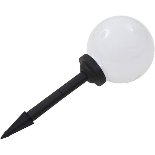 Vanjske solarne svjetiljke 3 kom LED kuglaste 20 cm RGB Slike
