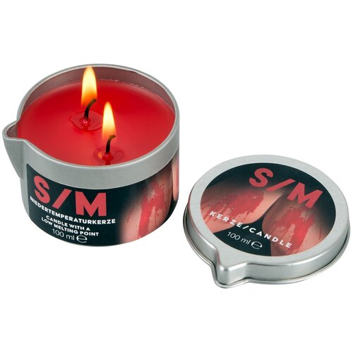 Orion S/M Candle in a Tin Red 100ml Cene