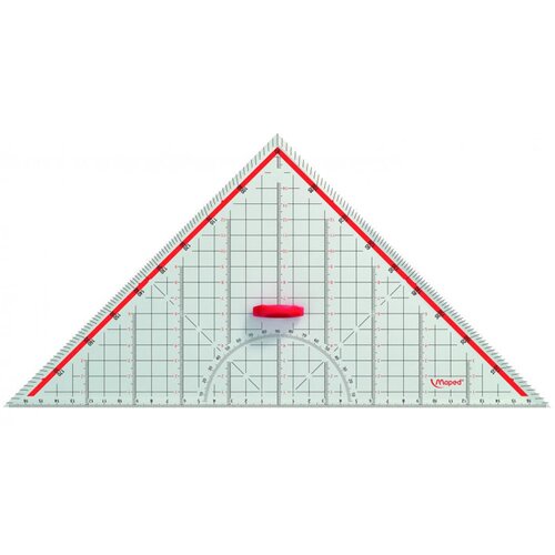 Maped Geotrikotnik Pratica z držalom, 35 cm Slike