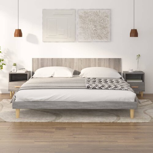  Noćni ormarići 2 kom boja hrasta sonome 40x35x47 cm Cijene