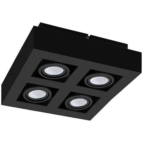 Eglo 31065 - LED spot svetiljka MENDOZA 4xLED/4,7W/230V 3000K crna Cene