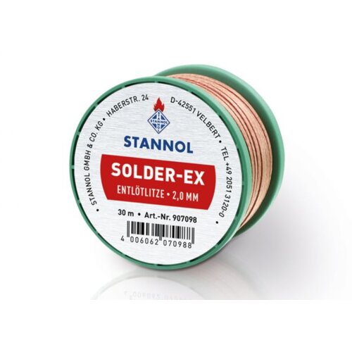 Stannol 2,0MM-30M ŽICA ZA UKLJANJANJE TINOLA Slike