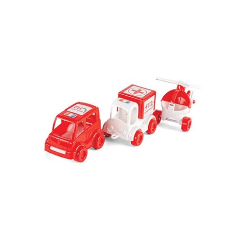 Wader Kid Cars Vozila hitne pomoći set od 3kom - Cijene