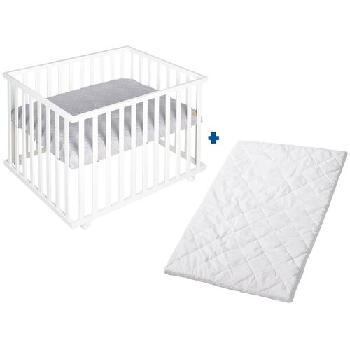 Roba Bijeli putni krevetić 100x75 cm style – Cijene