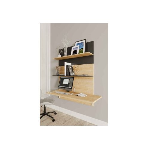 Hanah home Radni sto Pooh Sapphire Oak Black Cene
