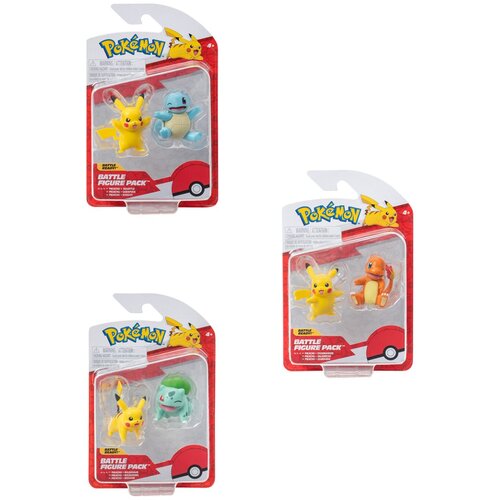 Pokemon Battle Figure 2pack W6 Sort Slike