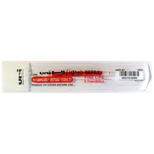 Uni refil UMR-87(0.7) crveni za UMN-152, UMN-207 Slike