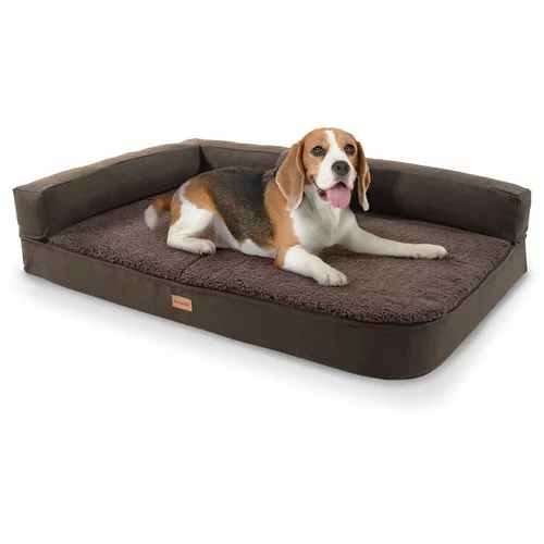 brunolie Odin, krevet za psa, podloga za psa, periva, ortopedska, protuklizna, prozračna, memorijska pjena, veličina S (80 × 10 × 60 cm)