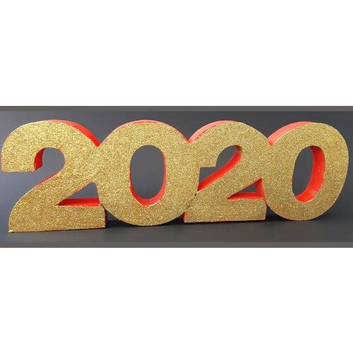 dekorativni novogodišnji broj 2020 Slike