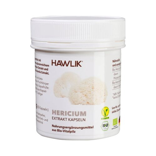 Hawlik bio Hericium ekstrakt - kapsule - 60 kaps. Cene