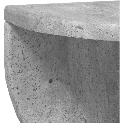  Polica na zidu Zidne 2 pcs Betonski sivi 48 x 24 x 24 cm Slike