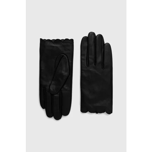 Medicine Kožne rukavice za žene, boja: crna