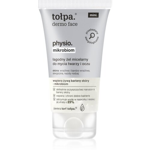 Tołpa Dermo Face Physio Mikrobiom micelarni gel za či&amp;scaron;ćenje 75 ml Slike