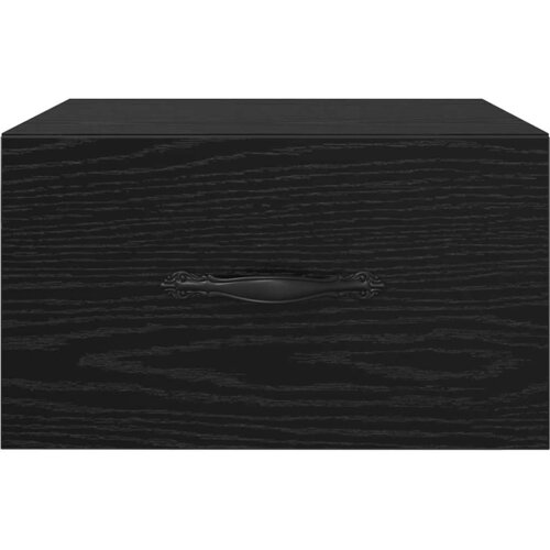  Noćni ormar 35 x 35 x 20 cm Konstruirano drvo Crni hrast Slike