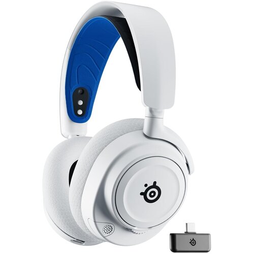 Steel Series Arctis Nova 7P brezžične igralne slušalke bele barve za PS5 & PC & Switch & mobilne telefone Cene