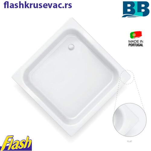 Smavit Emajlirana čelična tu&scaron; kadica 70x70 - BLB EUROPA Cene