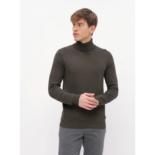 Jack & Jones Khaki Turtleneck Emil - Men