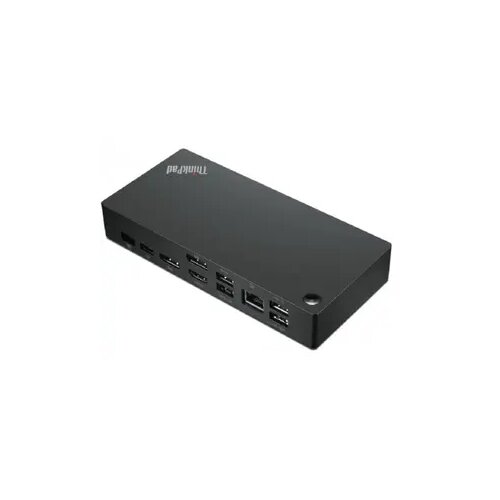 Lenovo 40AY0090EU priključna postaja in replikator priključka za prenosni računalnik Žično USB 3.2 Gen 1 (3.1 Gen 1) Type-C Črna Slike
