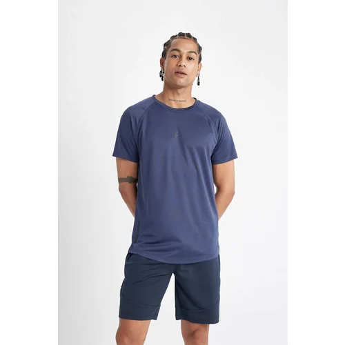 Defacto Fit Slim Fit Crew Neck Printed Sportsman Short Sleeve T-Shirt V2887az23au