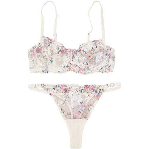 Trendyol Ženski set donjeg veša Thmaw26Cc00028, Beli Cene