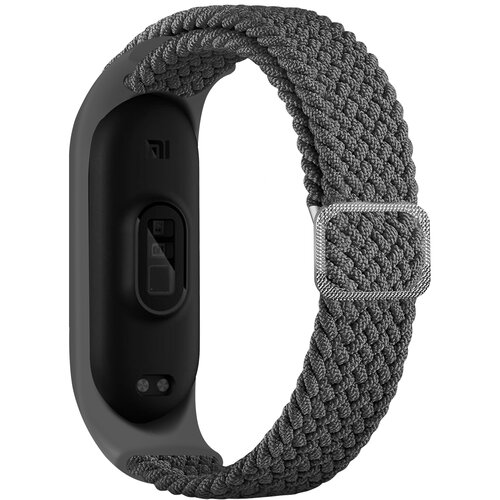INF Najlon pa&scaron;ček za uro za Xiaomi Mi Band 3/4/5/6/7/NFC Grey, (21235468) Cene