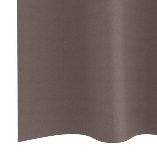  Zavjese sa zavjesama 2 pcs Tamno smeđa 245 x 140 cm Poliester Slike