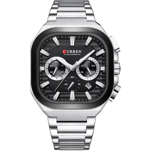 Curren Mu&amp;scaron;ki sat CA-41621 - Srebrni / Crni Slike