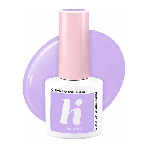 HI hybrid clear lavender lak za nokte 301 5ml 515724 Slike