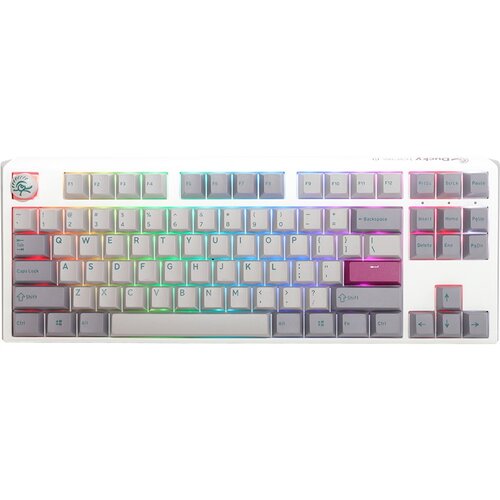 Ducky keyboard gaming usb us english silver Slike