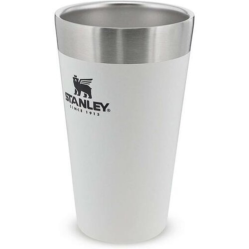 Stanley THE STACKING BEER PINT 0.47L, POLAR BELA, VAKUUMSKO IZOLIRAN KOZAREC Slike