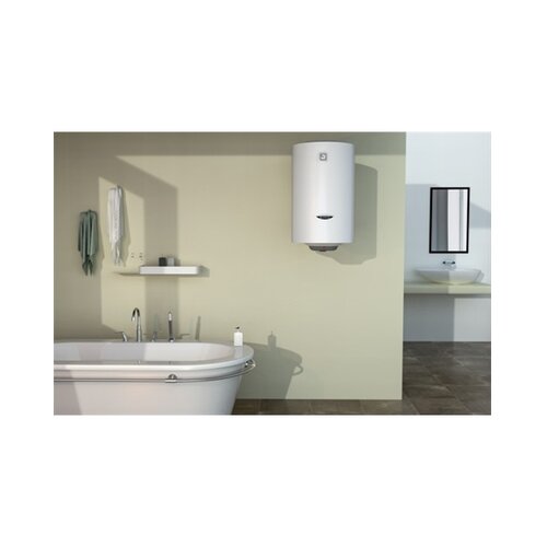 Ariston grelnik vode PRO1 r 80 vts eu (80 l, 1,8 kw, zunanja regulacija, kombinirani, levi, 74,8 x 45 x 48 cm) Slike