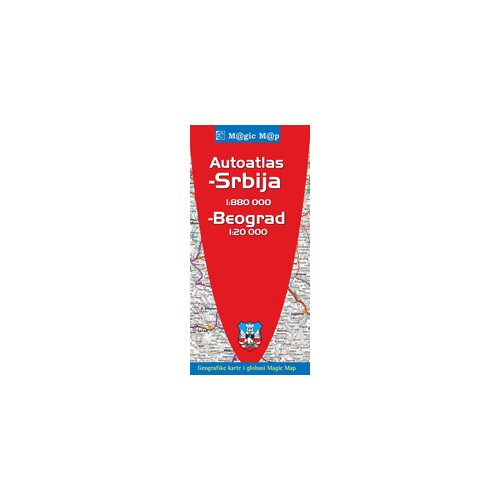 Magic Map Grupa autora - Auto-atlas - Srbija i Beograd Cene
