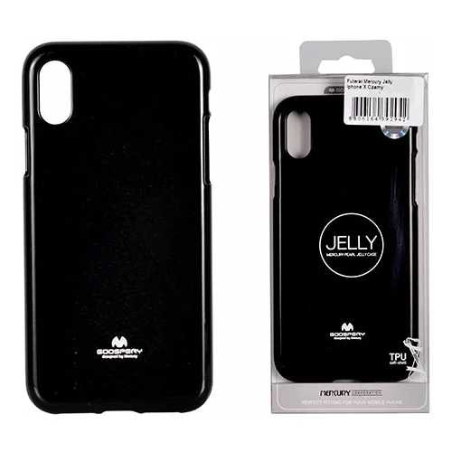 Mobiline mercury Jelly Case črni za Apple iPhone XR (6.1")
