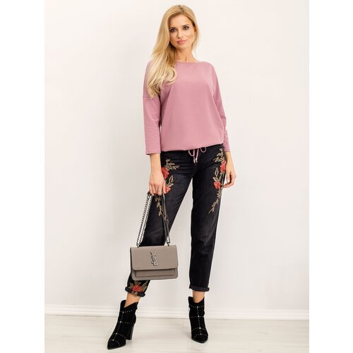 BASIC Feel Good Blouse-RV-BZ-4691.37P-dark pink Cene