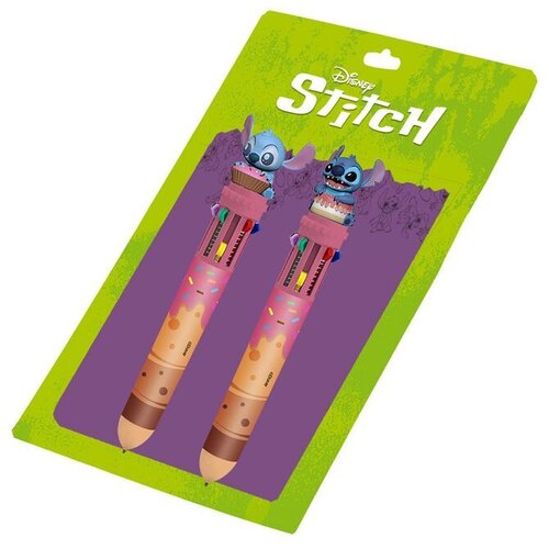 Disney Stitch Set 2 vi&amp;scaron;ebojne olovke s 10 boja Slike