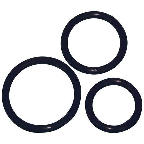 You2Toys Cock Ring Trio Black Slike