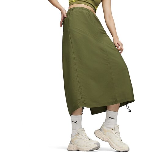 Puma suknja dare to midi woven skirt za žene Slike