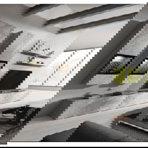 Helvetia DNEVNI REGAL BAROS - BETON Slike