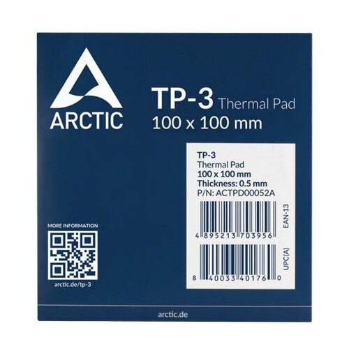 Arctic CPU kuler dod TP-3 100x100mm, 0.5mm,Termalna podloga Slike