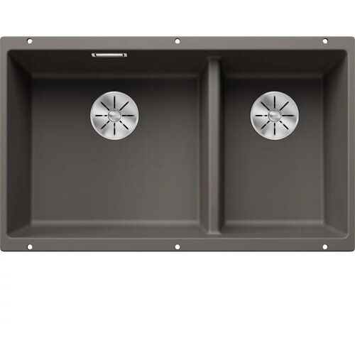 Blanco sudoper SUBLINE 430/270-U InFino SILGRANIT VULKAN SIVA, bez dalj.upr. Slike