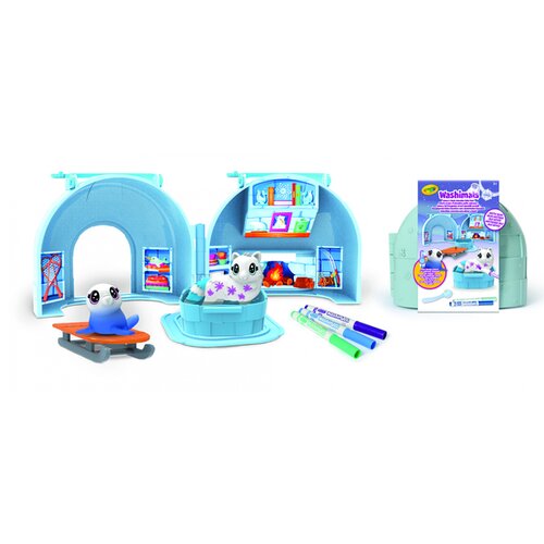 Crayola washimals: barvaj in umij - iglu avantura igralni set Slike