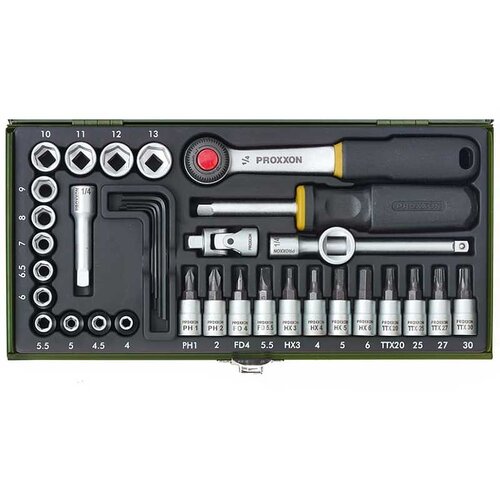  Set nasadnih ključeva 1/4 4-13mm 36 komada set Proxxon Cijene