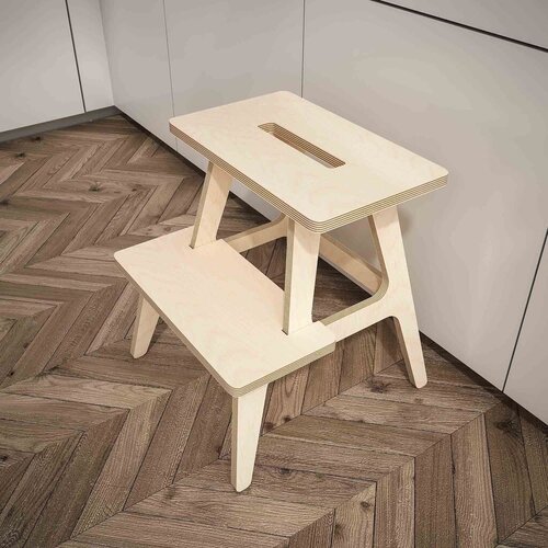 Hanah home stepenasta stolica CPT3001-47, 43x47x44 cm Slike