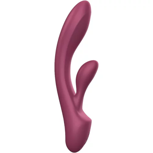 Aixiasia Merry - vibrator za klitoris na baterije (bordo)
