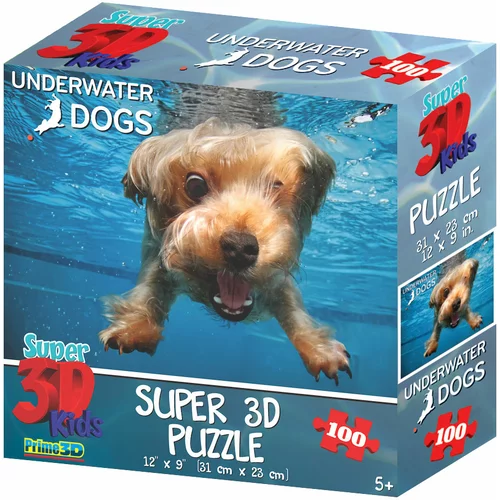 National Geographic Sestavljanka - puzzle 3D pes Brady 31 x 23cm 100kos, (20382610)