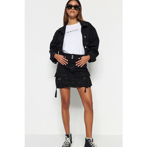 Trendyol Skirt - Black - Mini Slike