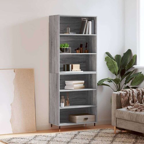  Visoka komoda siva sonome 69 5x32 5x180 cm konstruirano drvo Cijene