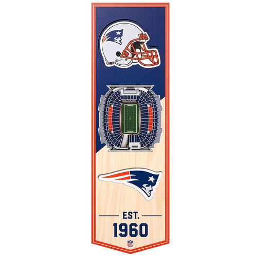 Drugo New England Patriots 3D Stadium Banner slika Cijene